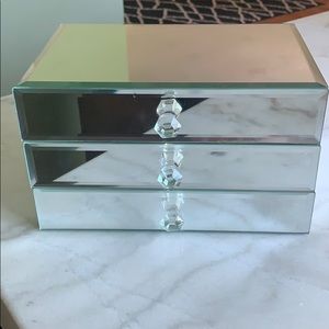 Glass Jewelry Box